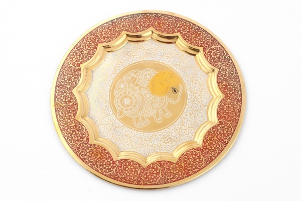 Тарелка декоративная диаметр=24 см.без упаковки Standard Art (877-127) 