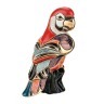 Статуэтка декоративная "красный попугай" 8*6 см.высота=12 см. Ancers Sa (347-115) 