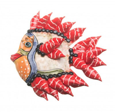 Статуэтка "рыба красная" 30*30 см. F. Lli (318-026) 