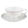 Чайный сервиз на 6 персон 15 пр."ваниль" 1100/250 мл. Porcelain Manufacturing (264-630) 