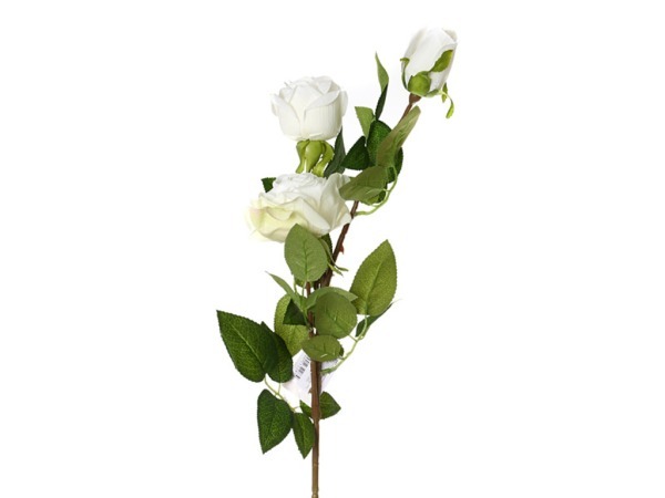 Цветок искусственный "роза" длина=88 см Huajing Plastic (23-228) 