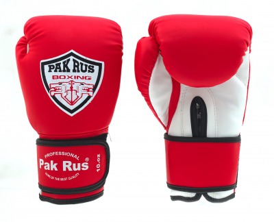 Перчатки боксерские Pak Rus, иск. кожа Amiko, 10 OZ, PR-11-008 (53557)