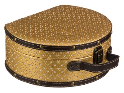 Шкатулка "золотая сеточка" 22*18,5*10 см. без упаковки Fuzhou Baodeyou (41-357) 