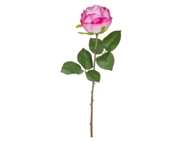 Цветок искусственный "роза" длина=46 см. (кор=1шт.) SILK-KA (654-201)