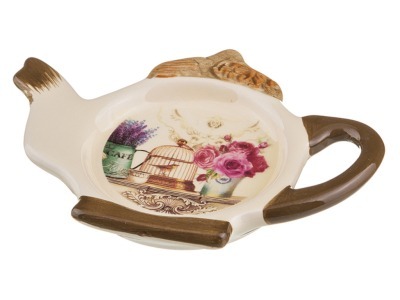 Подставка под чайные пакетики "флоренция" 13*9*2 см. Hebei Grinding (358-661) 