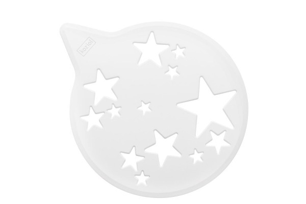 Трафарет для украшения торта TORTELLA  Koziol, белый ( 004.030300.001 )