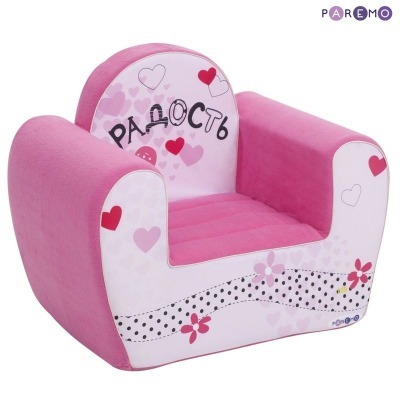 Бескаркасное (мягкое) детское кресло серии "Инста-малыш", #Радость (PCR317-17)