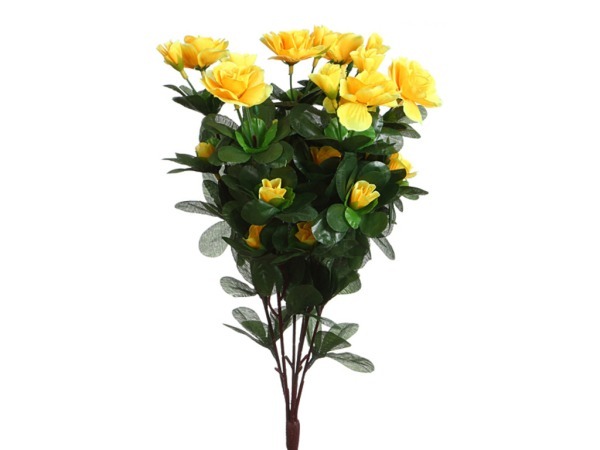 Цветок искусственный "чайная роза"  высота=40 см. Huajing Plastic (23-316)
