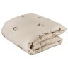 Одеяло як 140*205 см, верх: тик-100% хлопок, наполнитель: 100% высокосиликонизированное микроволокно (556-154) 