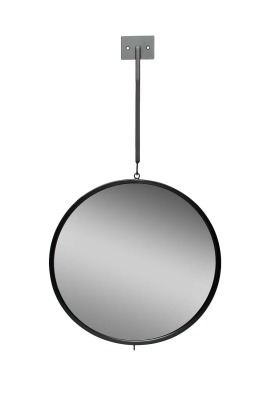 Зеркало с планкой одинарное диам.40см (TT-00000513)