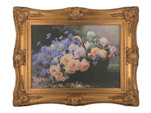 Картина "корзина цветов" 68*48 см. F.A.L (296-107)