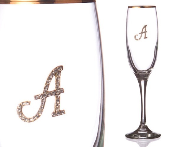 Бокал для шампанского "а" с золотой каймой 170 мл. (802-510020) 