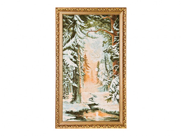 Гобеленовая картина "зимний лес" 70х42см. (404-1356-06) 