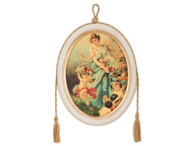 Картина "лесная фея" 18*24/23*29*2 см.без упаковки Dekor Toscana (289-681) 