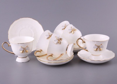 Чайный набор на 6 персон 12 пр. 350 мл. Porcelain Manufacturing (264-409) 