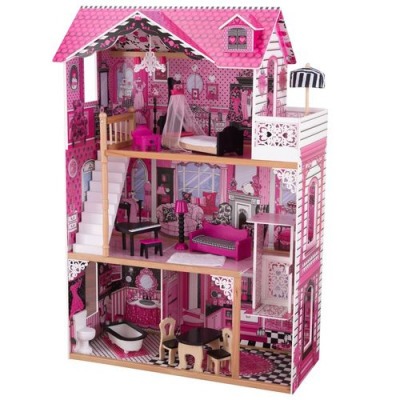 Кукольный домик для Барби "Амелия" (Amelia), с мебелью, в подарочной упаковке (65909_KE)