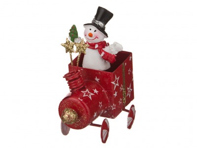 Фигурка "снеговик" 6.5*4*7 см.без упаковки Polite Crafts&gifts (156-403) 