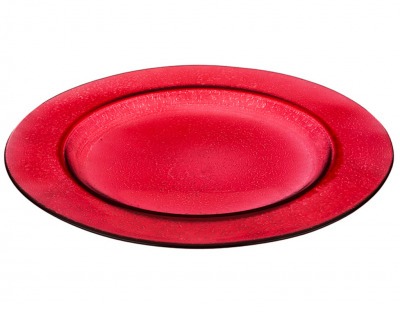 Тарелка для пиццы "фараон" рубин диаметр=33 см. высота=2 см. (381-925) 