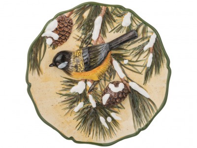 Тарелка декоративная "птица" диаметр=20 см. высота=4 см. Hebei Grinding (59-233) 