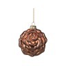 Декоративное изделие шар стеклянный 8*9*4 см. цвет: коричневый Dalian Hantai (862-057)