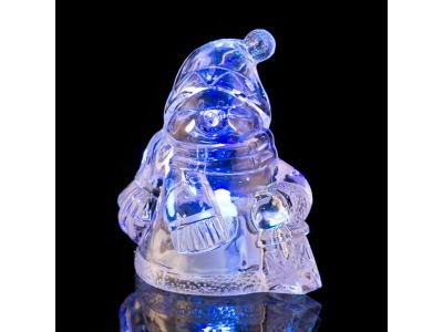 Фигурка с подсветкой "снеговик" 6*7 см.высота=8 см. Polite Crafts&gifts (786-198) 