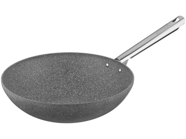 Сковорода-вок "k2" диаметр=28 см.высота=7,8 см.без упаковки PINTINOX (340-033)