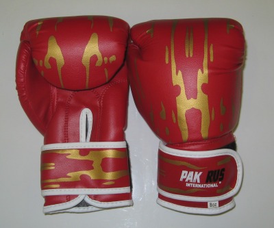 Перчатки боксерские Pak Rus, иск. кожа , 4 OZ, PR-11-015 (53565)