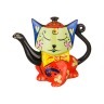 Чайник "кошка" 850 мл ручная роспись Hangzhou Jinding (151-064) 