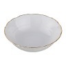 Глубокая суповая тарелка "офелия 662" диаметр=19 см.объем=700 мл. без упак. M.Z. (655-108)