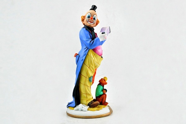 Статуэтка Клоун с обезьянкой New Wish ( NW2-2864800-AL )