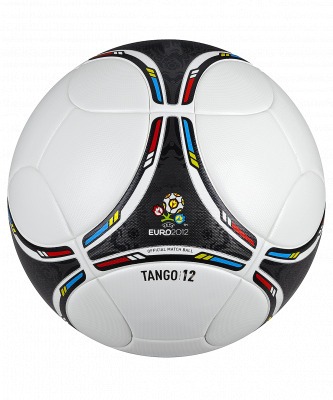 Мяч футбольный EURO 2012 глянцевый (79447)