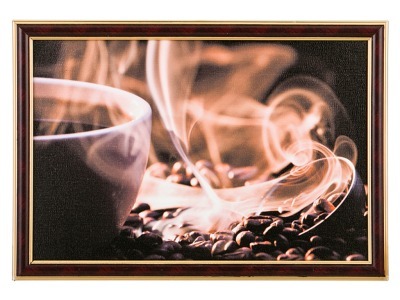 Картина  "горячий кофе" 33*22см. (562-124-59) 