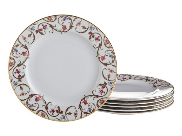 Набор тарелок из 6 шт. "karin" диаметр=17 см. Bohemia Porcelan (655-570) 