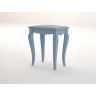 Табурет "Leontina" голубого цвета с мягким сиденьем ST9313B-ET