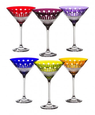 Набор бокалов для мартини из 6 шт.220 мл. Kolglass Ryszard (673-021) 