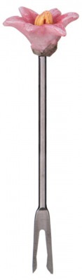 Набор для канапе: подставка + 6 вилочек диаметр=7 см. высота=11,5 см. Guangzhou Weihong (390-1193) 