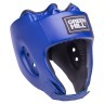 Шлем открытый Alfa HGA-4014, кожзам, синий (158270)