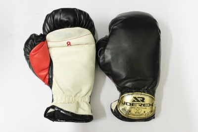 Перчатки боксерские JOEREX PVC, 8 OZ , черные, JBX308 (52698)