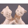 Фигурка "пара кошек белые" 18*12 см. высота=20 см. Hangzhou Jinding (98-1016) 