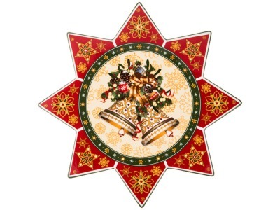 Блюдо "christmas collection" диаметр=32 см. Hangzhou Jinding (D-586-150) 