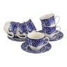 Чайный набор на 6 персон 12 пр."романо". 240 мл. Oriental Ceramics (869-009) 