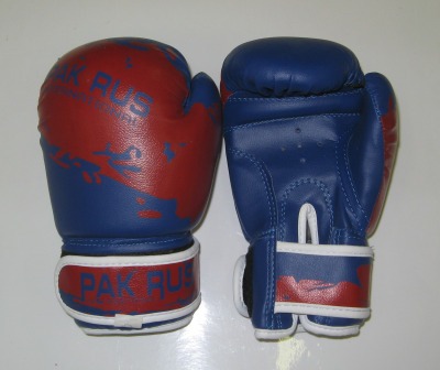 Перчатки боксерские Pak Rus, иск. кожа , 8 OZ, PR-11-012 (53569)