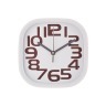 Часы настенные кварцевые "italian style" 20,3*20,3*5 см.циферблат 17,5*17,5 см. Guangzhou Weihong (220-173) 