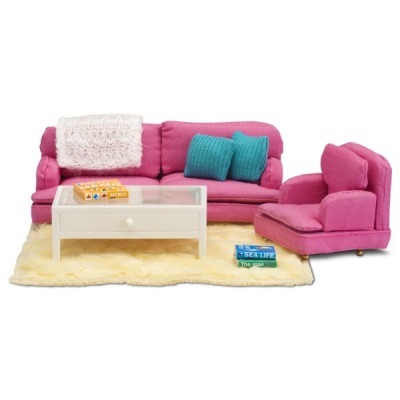 Набор мебели для домика Смоланд Гостиная в розовых тонах (LB_60208300)