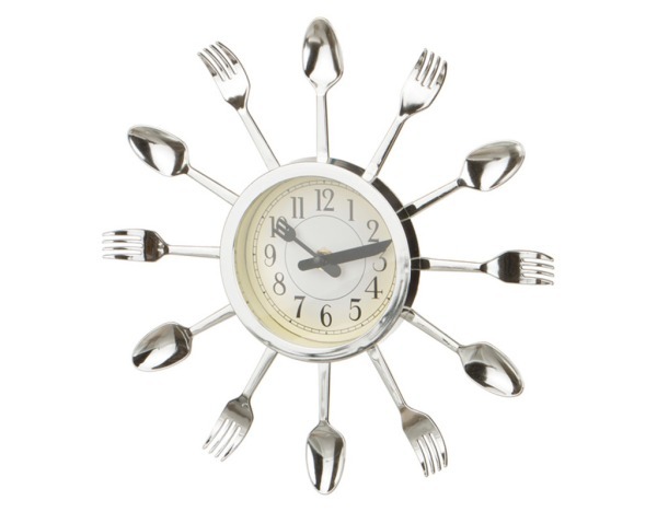 Часы настенные кварцевые "chef kitchen" диаметр=29 см. циферблат диаметр=10 см.(кор=6шт.) Lefard (220-163)