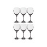 Набор бокалов для вина из 6 шт. "оливия" 200 мл. высота=17 см. Crystalex Cz (674-286) 