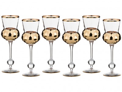 Набор бокалов для вина из 6 шт.250 мл.высота=21 см. Same Decorazione (103-498) 