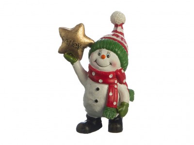 Фигурка "снеговик" 4,5*6*7 см.без упаковки Polite Crafts&gifts (156-400) 