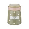 Банка для сыпучих продуктов "tea green" 700 мл.диаметр=11 см,высота=13 см Lefard (230-149)
