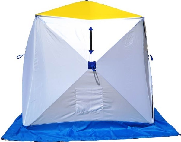 Палатка для зимней рыбалки Стэк Куб-2 трехслойная (52714)